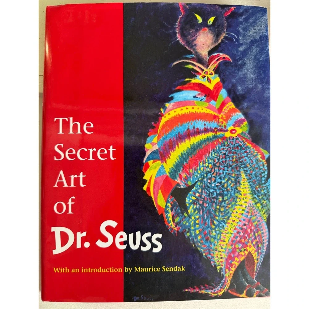 The Secret Art of Dr. Seuss Hardcover 1st Ed Maurice Sendak Intro 1995 Geisel